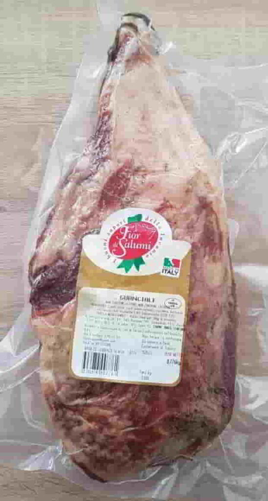 Guanciale Italiano FDS al Pepe Pulito 1,1 Kg Circa